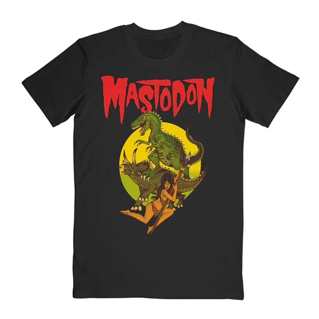 NIEUW Mastodon band zwart T-shirt Tee Alle maten S-5XL Unisex 3F359
