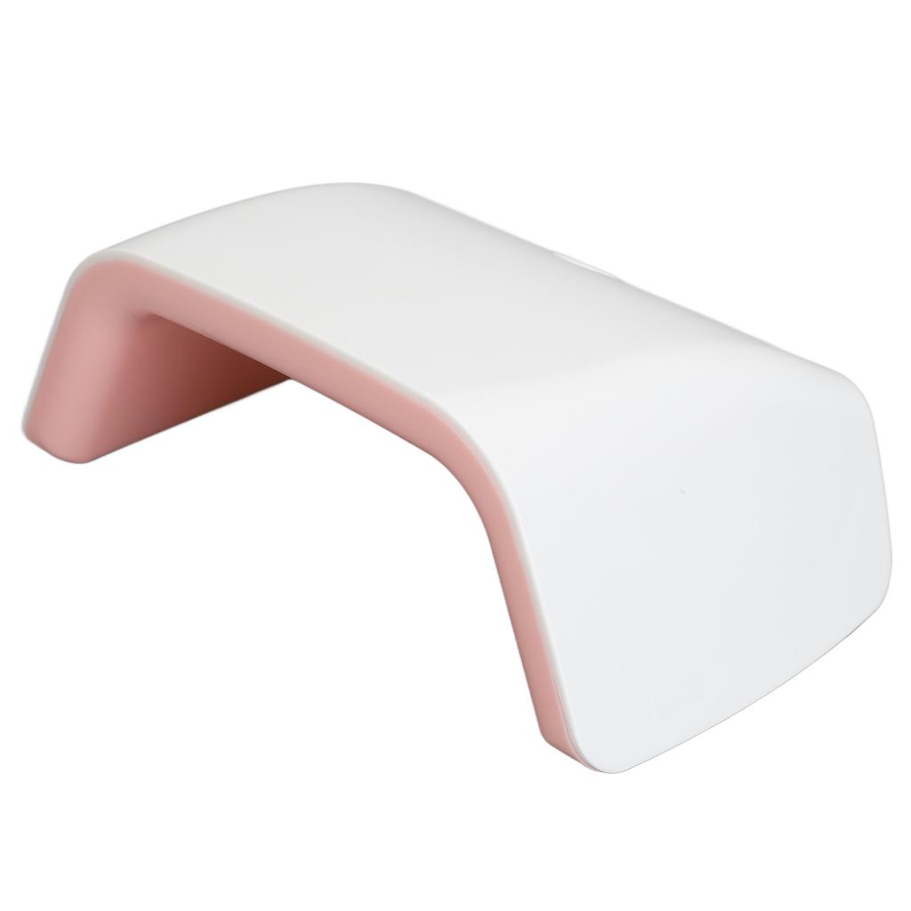 Nail Lamp 30W 15pcs Light Chips LED Manicure Light with USB Charging Cable for Salon Pink
