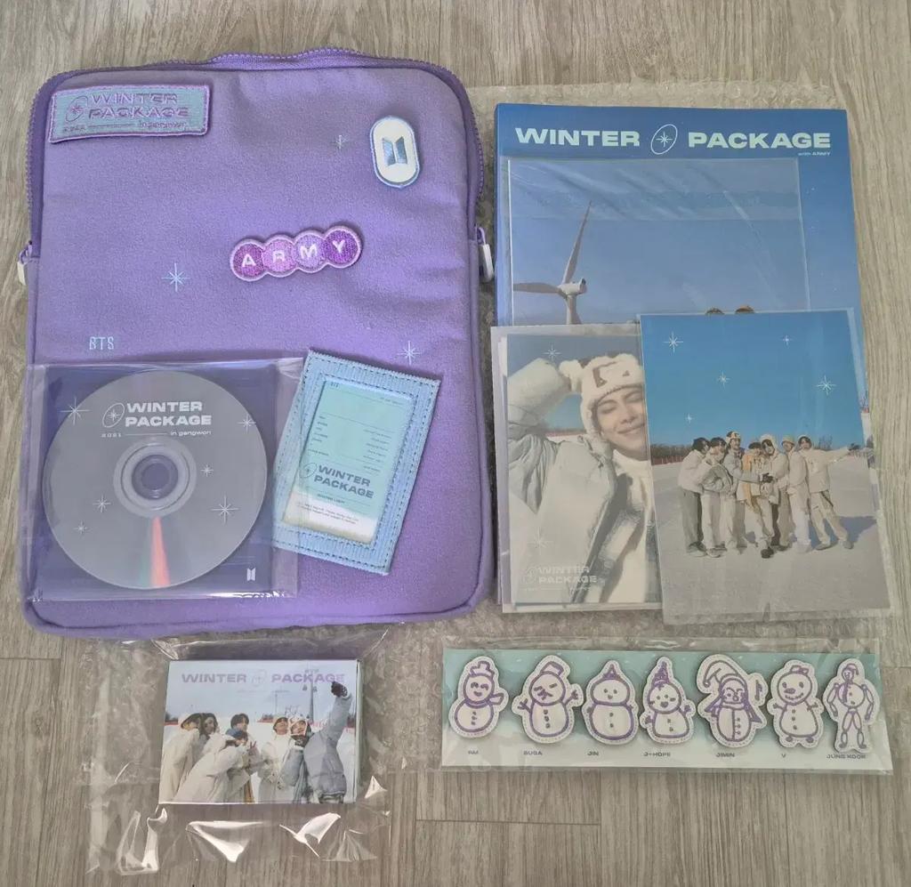 BTS 2021 Winter Package (Poca, Film X) Used