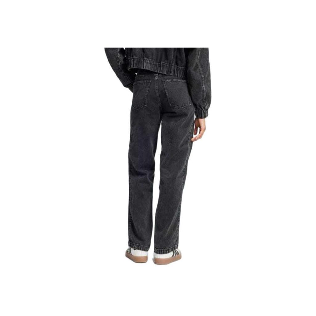 adidas Originals Premium Essentials Soft Straight Leg Jeans Women Jeans Black IY7407