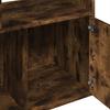 Bookshelf Smoked Oak 70x36x189 cm Wood Based Panel
