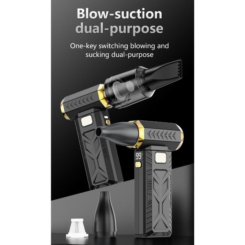 400000RPM Violent Fan Powerful Electric Air Blower Portable Dust Cleaner TypeC Charging 53m/s Brushless 10000mAh Turbo Jet Fan