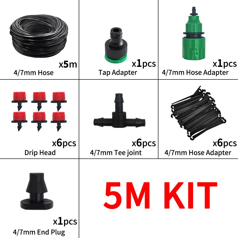 Automatic Drip Irrigation DIY System for Balcony and Potted Plants