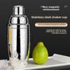 Stainless Steel Cocktail Shaker Set: Ice Shaker & Thickened Hand-Cranked Utensils for Cocktails and Milk Tea