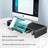 Llano Adjustable Monitor Riser Stand with Storage Drawer