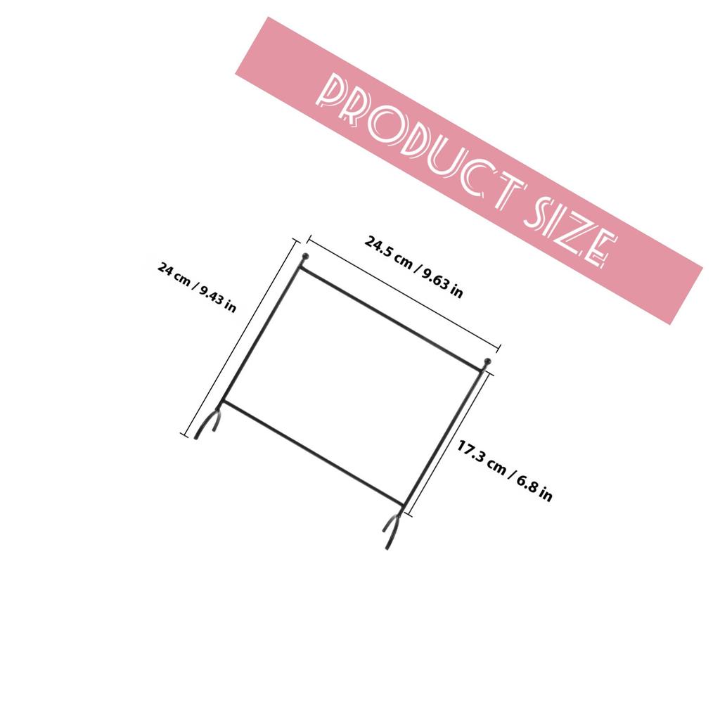 Elegant Miniature Clothing Rack for Dollhouse Use Heavy Duty Iron Construction Ideal Dollhouse Furniture Mini Hanger Stand