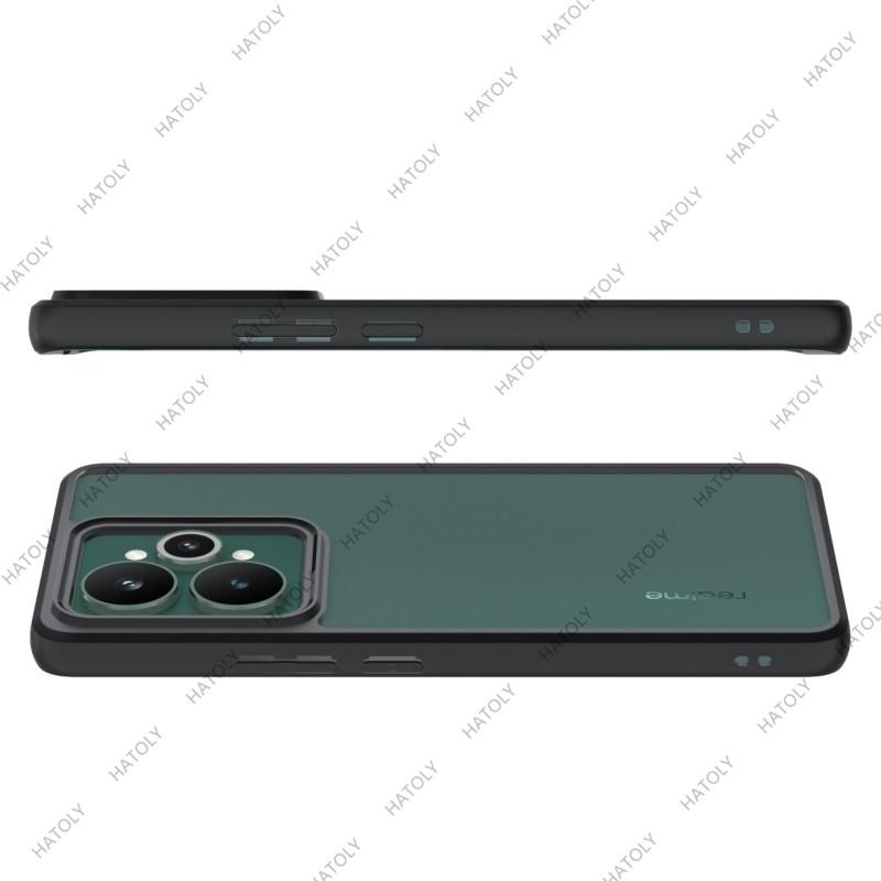 For Realme 15 Pro 5G Case for Realme 15 15Pro 5G Cover Simple Black Matte Shell Anti-fingerprint Phone Case For Realme 15 Pro 5G