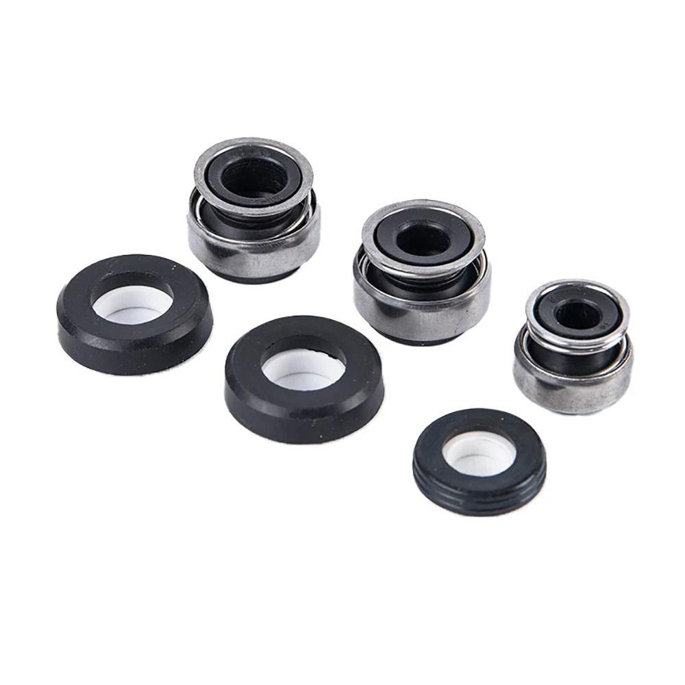 1Pcs Ceramic Carbon Rubber Mechanical Shaft Seal 301 Series Circulation Pump Seal  Fit 8mm 10mm 12mm