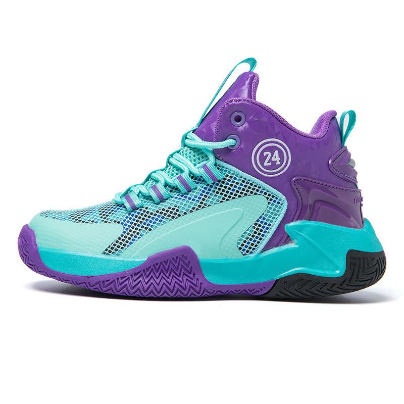 Children's Basketball Shoes for Summer New Style Boys' Sports Shoes for Large Children's Mesh Breathable Running Shoes for Boys' Sneakers