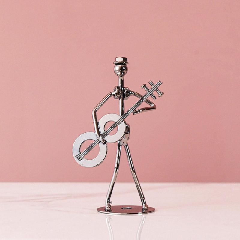 Miniatur Musikerfigur Dekorative Bastelartikel Schmuck Zubehör Geschenk für Kinder Mädchen Junge Geburtstag Hochzeit Party Geschenk