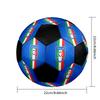 TAGLIA 5 Pallone da Calcio Italiano Colorato Per Tutte le Età Cucito a Macchina PVC Pronto per la Competizione Resistente Ad Alto Rimbalzo