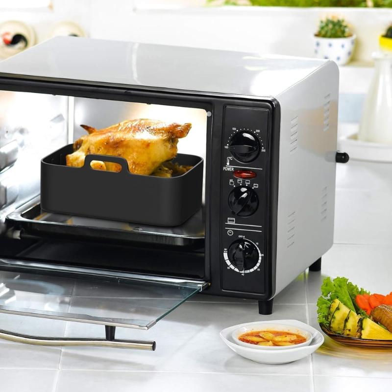 Silicone Baking Liners Air Fryers Tray Silicone Air Fryers Basket Silicone Glove Air Fryers Accessories Silicone Material
