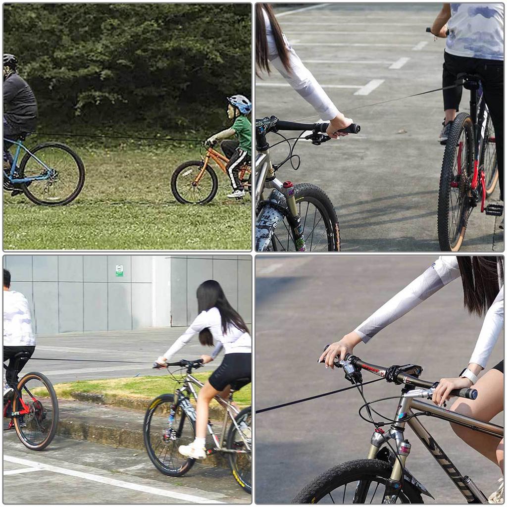 Bicycles Tow Rope for Kids Child Pull Rope Towing Systems for Long Trip Cycling Towing Pull Rope for Biking with Childs