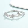 Bracciale versione coreana popolare per il pendolarismo quotidiano bracciale ad apertura a molla semplice bracciale femminile versatile alla moda personalizzato semplice