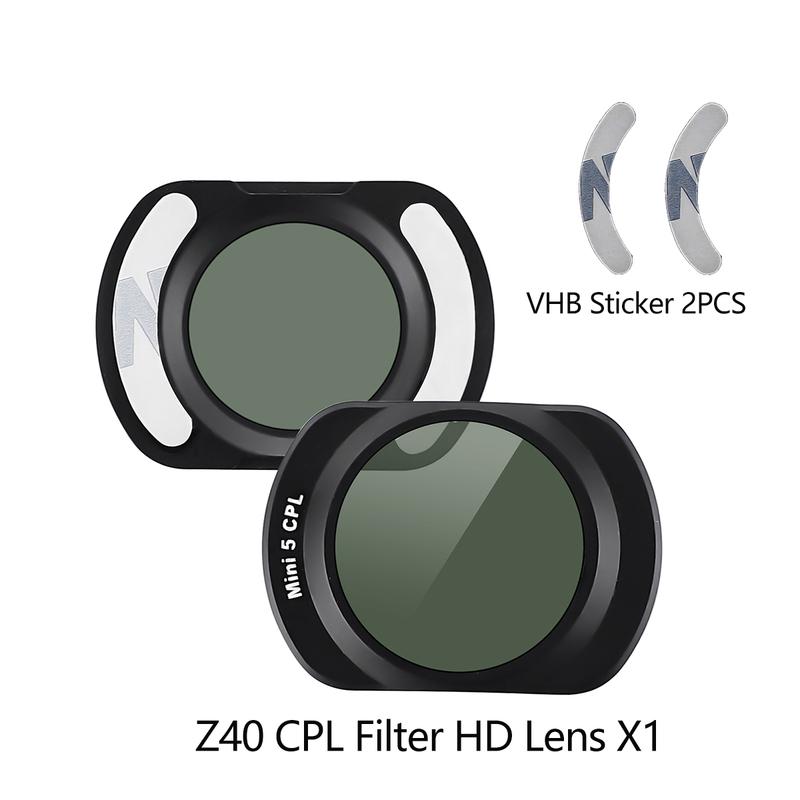 For REDTIGER F77 Dash Cam HD CPL Filter HD Lens Dust Protection Anti Glare