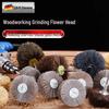 DuPont Silk Nylon Wood Carving & Polishing Wheel with Flower Head Design