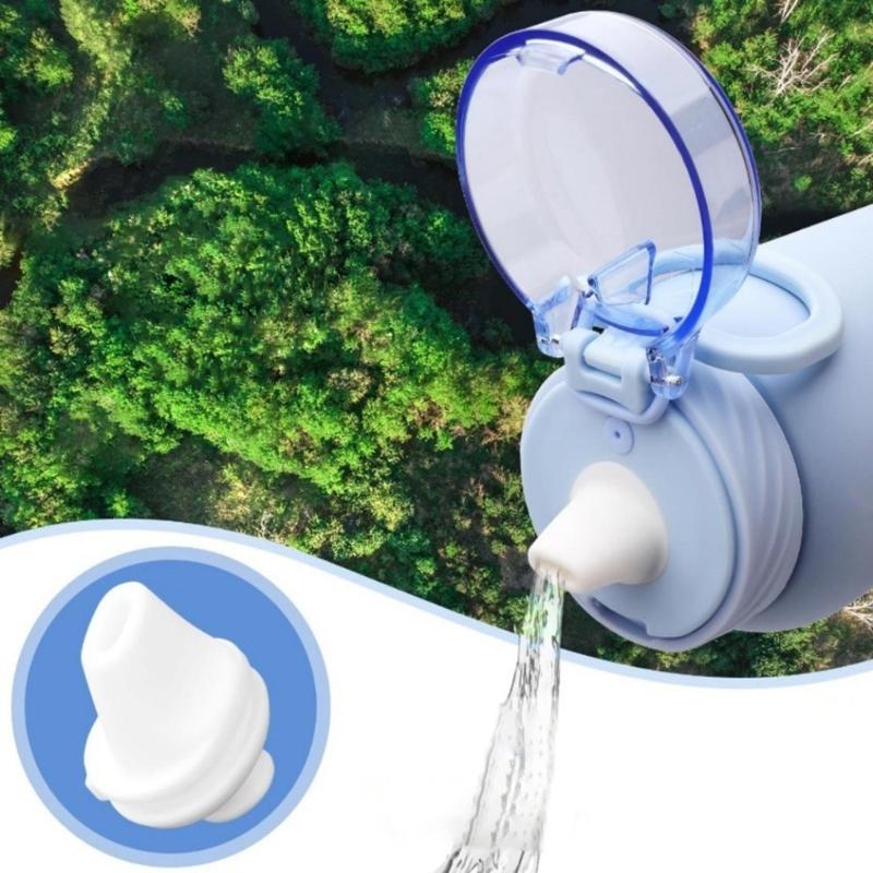 4pcs Silicones Spouts Mouthpieces Heat Resistant Water Bottles Mouthpieces Part Travel Water Bottles Accessory