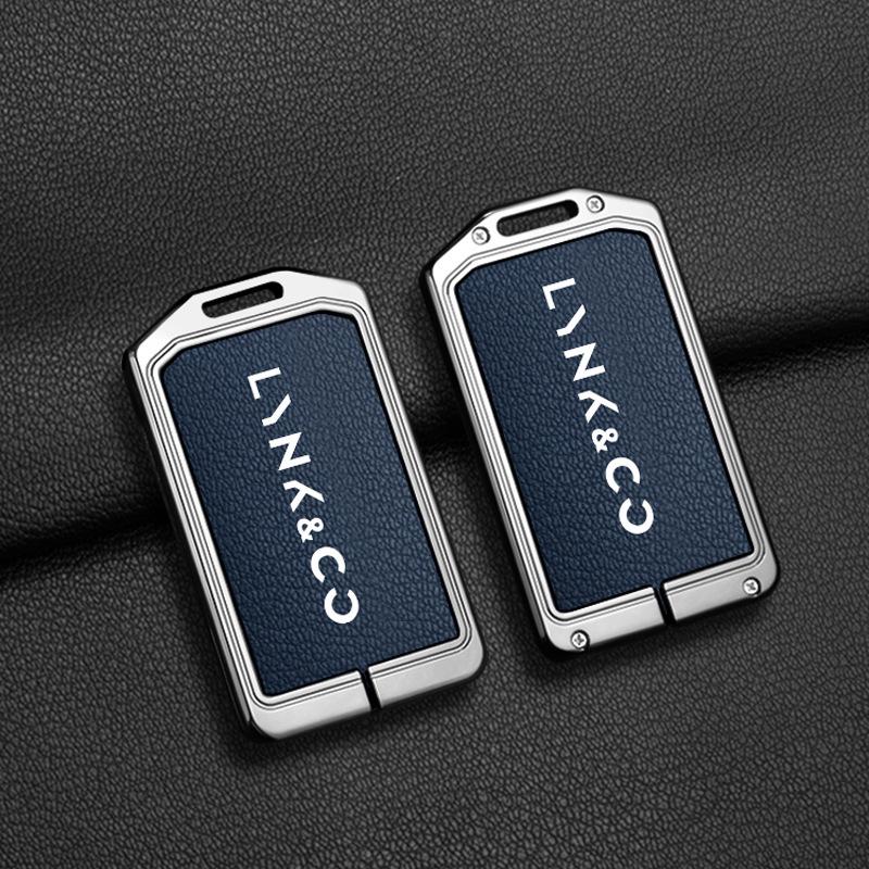 Applicable LYNK & CO 08 Card Key Case Z10/Z20 with Metal Buckle, Protective Shell for 05/06/07, 09/03 Premium.
