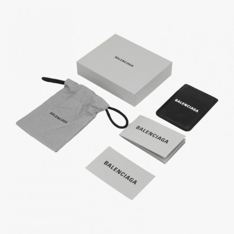 Balenciaga Cash Logo Magnet Card Wallet 675835 2aayh 1090