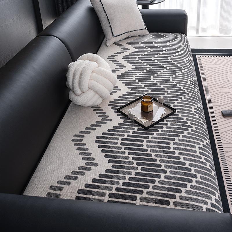 Special-Shaped Irregular Sofa Cushion Universal Light Luxury High-End Seat Cushion New One-Piece Cover Towel