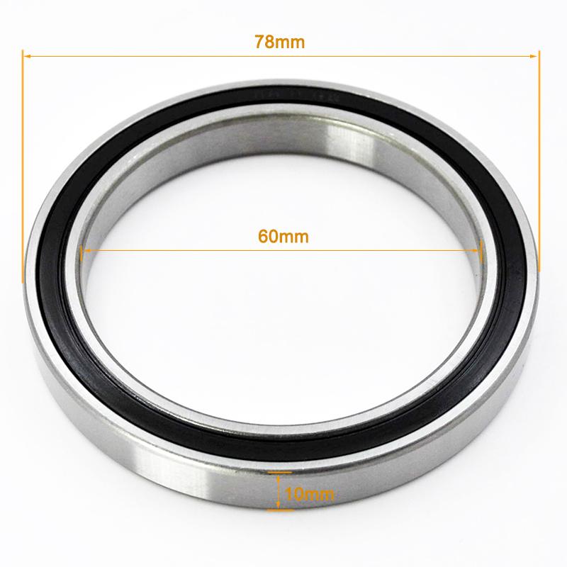 2pcs 6806 6807 6808 6809 6810 6811 6812 6813 6814 6815 6816 2RS DDU RS Bearing 6808RS Deep Groove Ball Bearings