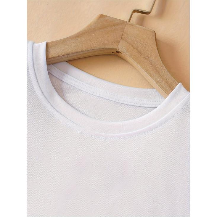 Fashionable and Unique Lady Sun Salt Sea Printed short top with a casual and relaxed feel T Tops that make you look taller and slimmer, versatile for