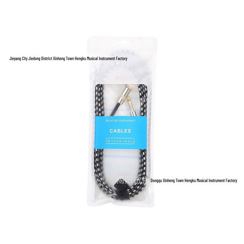 

Трансграничный электрический гитарный 6,35 мм экранированный аудиокабель с шумоподавлением 1.5m