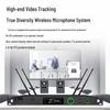 Leipudun TD-4LG True Diversity Wireless Microphone System (CN Version)