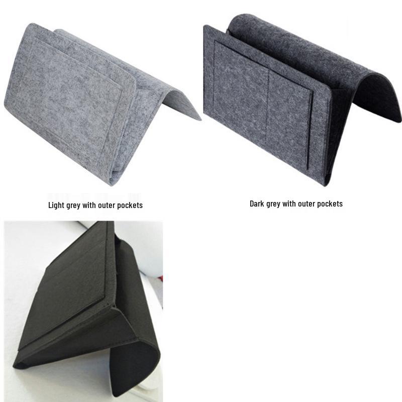 Customizable Felt Bedside and Sofa Storage Bag