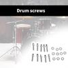 10 Pack Percussion Drum Screws Drum Hardware Component Drum Set Screws for Secure and Stable Instrument Assembly