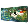 Green plant  Mouse Pad Mousepad Large Abstract Mouse Pad Gaming Deskmat With Lockedge Office Nonslip Carpet