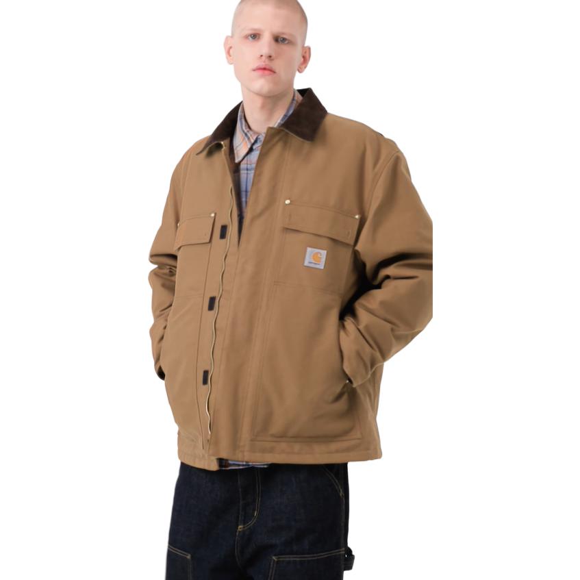 Carhartt WIP SS26 OG Arctic Coat Classic Thick Casual Comfortable Zip Jacket Unisex Jacket I036239-00S-01
