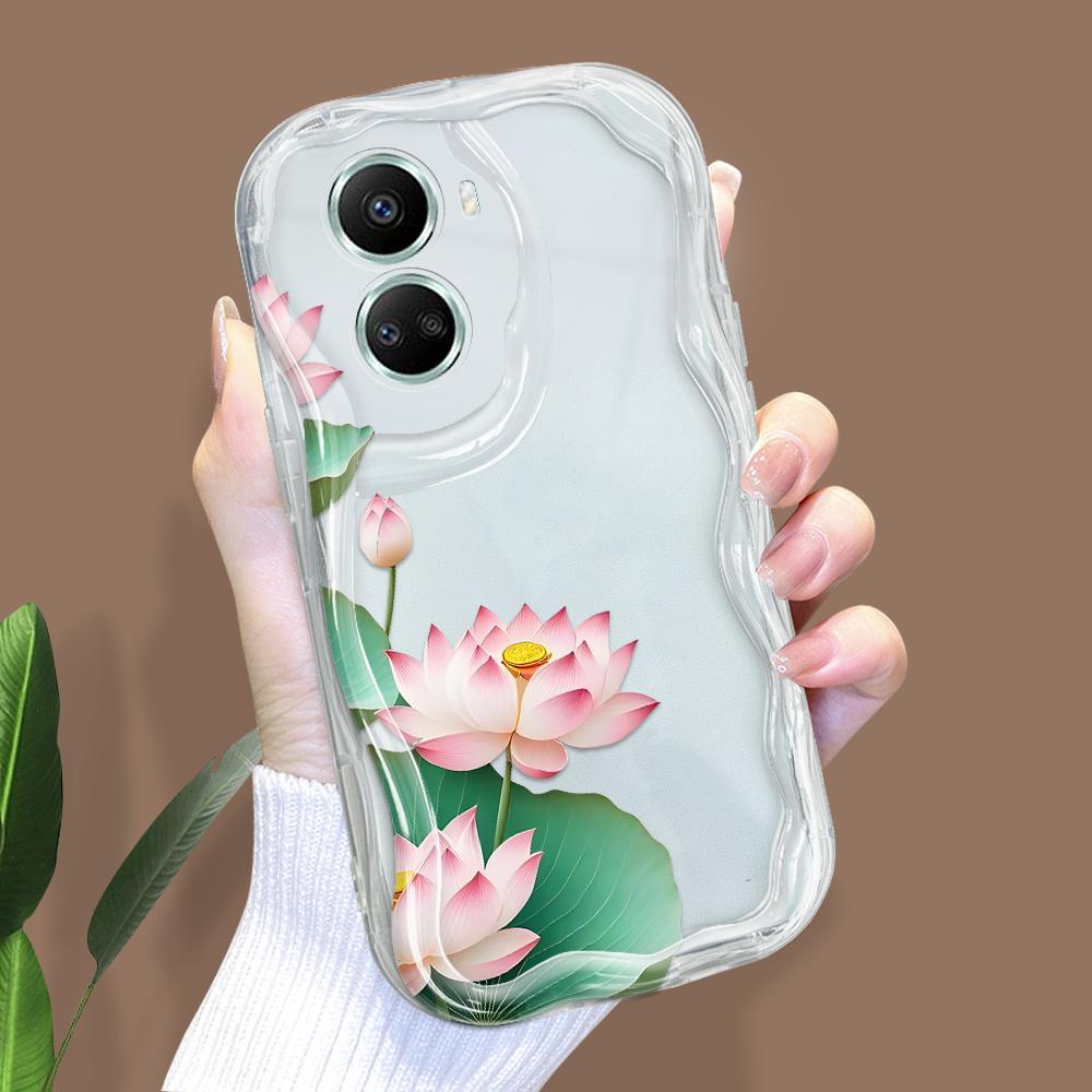 Pro Honor 90Lite X6B X8 Infinix Hot 30 40i 40Pro Smart8 Vivo V27 V29e V30e Moto G84 Módní Dívka Krémová Textura Měkký Silikon Plná Ochrana Čočky Pouzdro