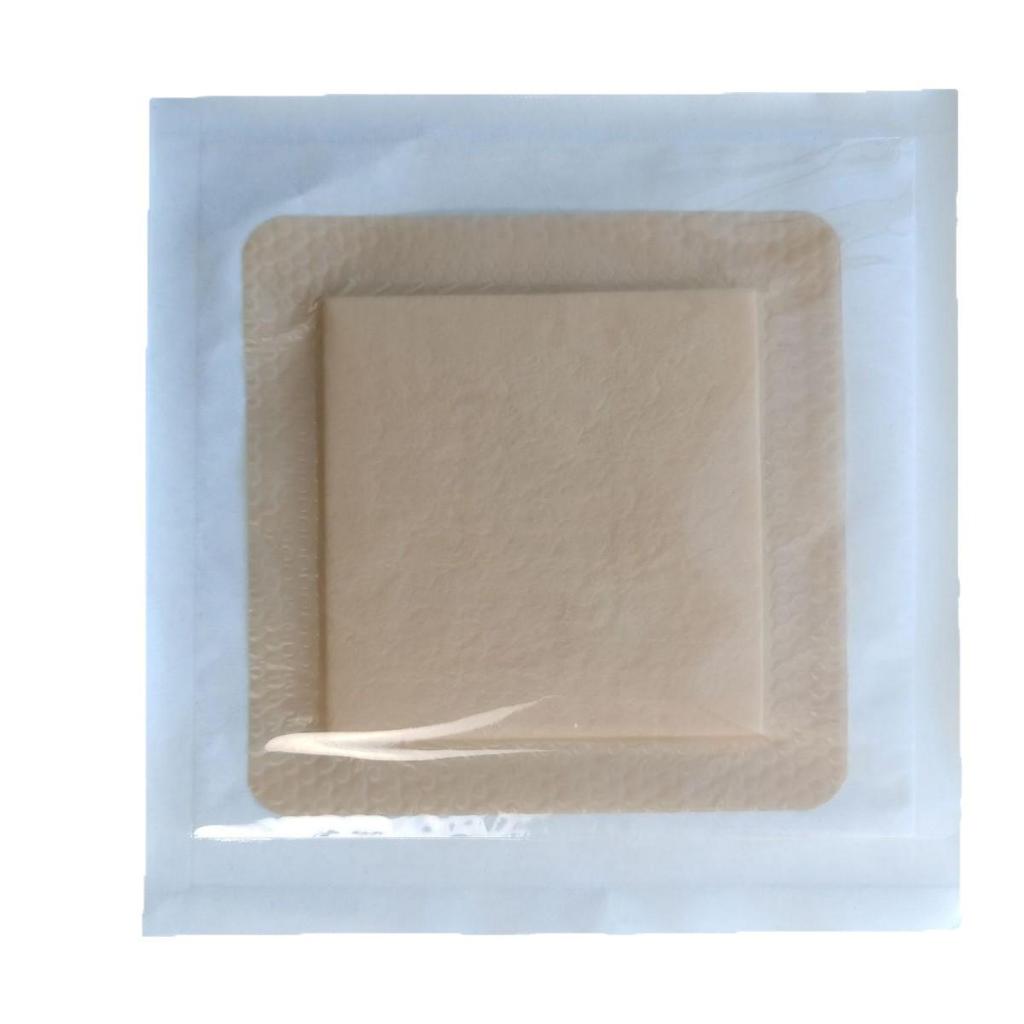 Silicone Gel Foam Dressing for Pressure Ulcer Care - Sterile Polyurethane Foam Patch