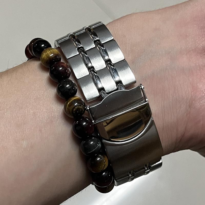 17 19 20 21 23mm cinturino solido in acciaio inossidabile per orologi Swatch YCS YAS YGS IRONY YGS749 Braccialetto da polso di ricambio da uomo