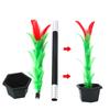 1 Set Easy Magic Tricks Toys Magic Wand To Flower Magic Tricks For Adults Kids Show Prop Street Stage Performance Fun Toys