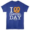 The Office TV Show Stanley Hudson Ik Hou Van Pretzeldag Heren T-shirt