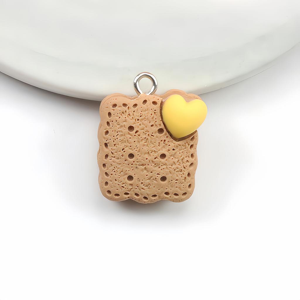 5Pcs Bear Bee Flower Donut Ice Cream Resin Earring Charms for DIY Keychain Bracelets Pendant Necklace Jewelry Making Findings
