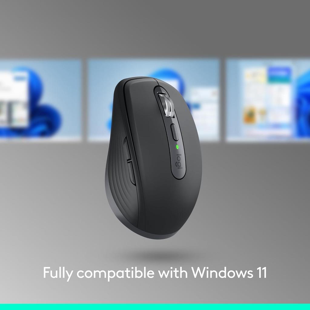 Logitech Master Series MX Anywhere 3S Silent Mouse Wireless Bluetooth Dual Mode Mouse Business Office Portable Mouse