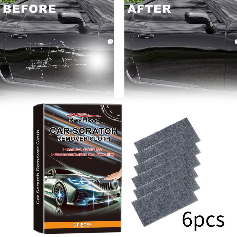 Rayhong Nano-Kratzer-Reparaturtuch für Autos Premium-Qualität Sechs-teiliges Set für Lackpflege und -wiederherstellung