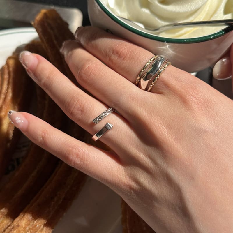 cerofar SILHOUETTE RING GLOSSY