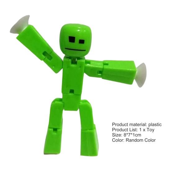 Robot Toy Moveable Limb Diverse Sucker Design Smooth Surface Interesting Entertainment Vivid Expressions Create Stop Motion Animation Mechanism Robot