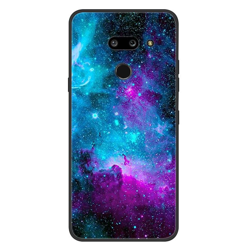 Para LG G8 ThinQ Funda Suave Silicona TPU Funda para Teléfono para LG G8 ThinQ Cubierta Trasera G8thinQ G 8 Protectora Bumper Fundas Shells