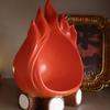 Fun cartoon firewood flame key tray storage box home decoration crafts suitable for home, indoor and outdoor use blessing gifts