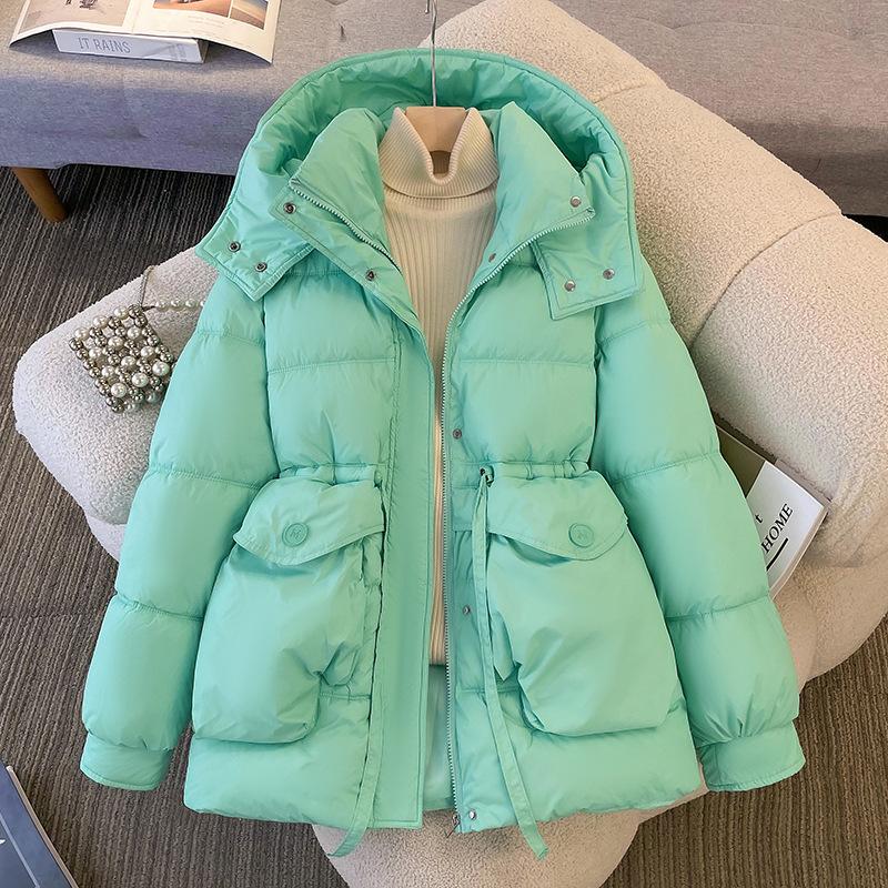 Down Cotton-padded Clothes for Women In Winter 2025, New Short Cotton-padded Jackets, Fashionable Waist and Thin, Thickened Cotton-padded Jackets