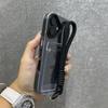 Applicable To iPhone11promax Simple Transparent Card Case Mobile Phone Case Lanyard Apple 11 Silicone 11 Anti-drop 11 Sets
