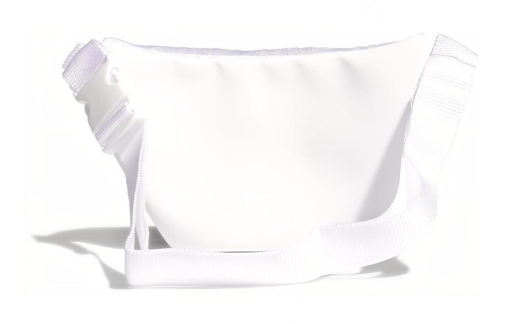 Adidas Originals Polyurethane Fanny Pack, Sling Bag, Sports Bag, Crossbody Bag Regular Unisex White GN3039