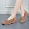 Elegant Women's Non-slip Loafers Sandals - Casual Hollow Out Breathable Fashion Hundreds of Comfortable Cushioned Flat Shoes