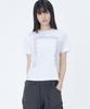 MISEKI SEOUL Chicano Lettering Short Sleeve White