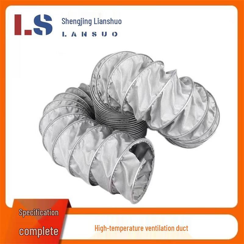 High-Temperature Flexible Exhaust Ventilation Duct